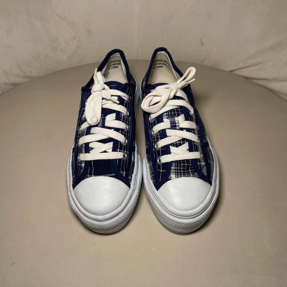 COASTERS PLAID PLATFORM SHOES - Picture 2 of 7